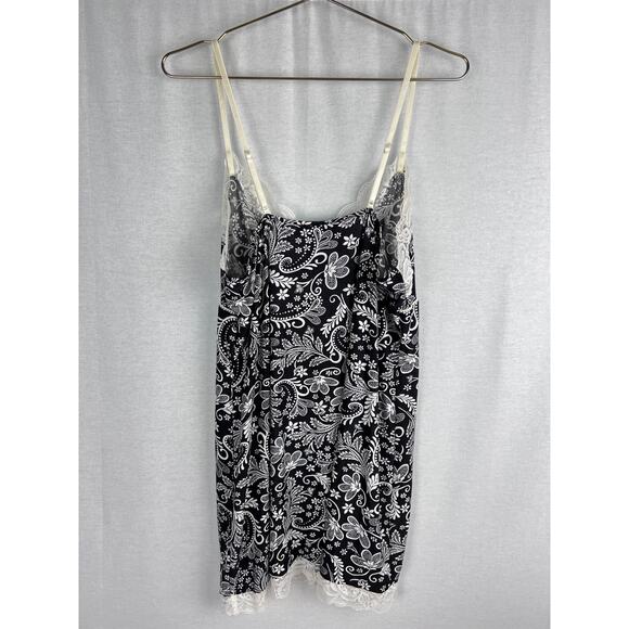 Studio Donatella Dress Babydoll Lace Floral Slip Mini Fairy Whimsy Whimsigoth - Picture 3 of 5